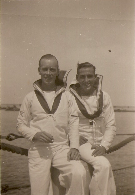 Fred and unknown in whites
