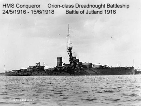 HMS Conqueror WWI