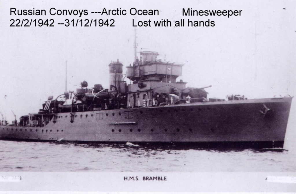 HMS Bramble Minesweeper