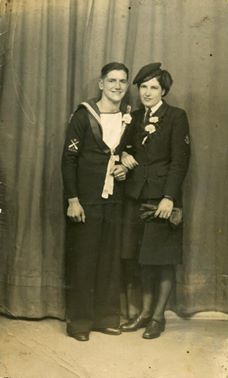 Owen with his wife Doris