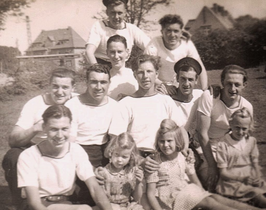 Bergen May 1945 local children