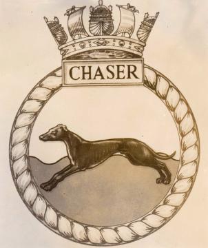 HMS Chaser crest