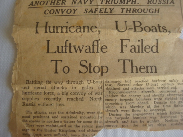 Newspaper cutting