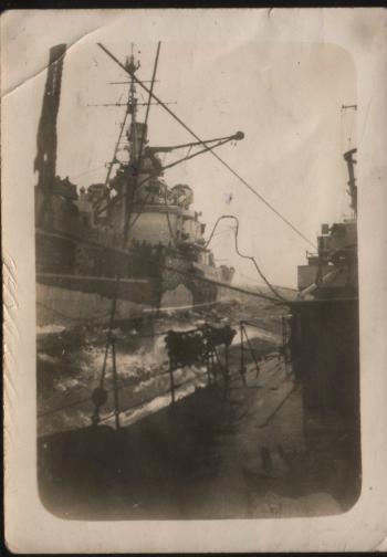 HMS Bulldog in Edinburgh