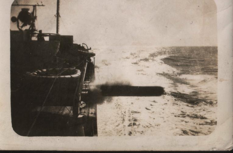 Torpedo attack in May, 1942