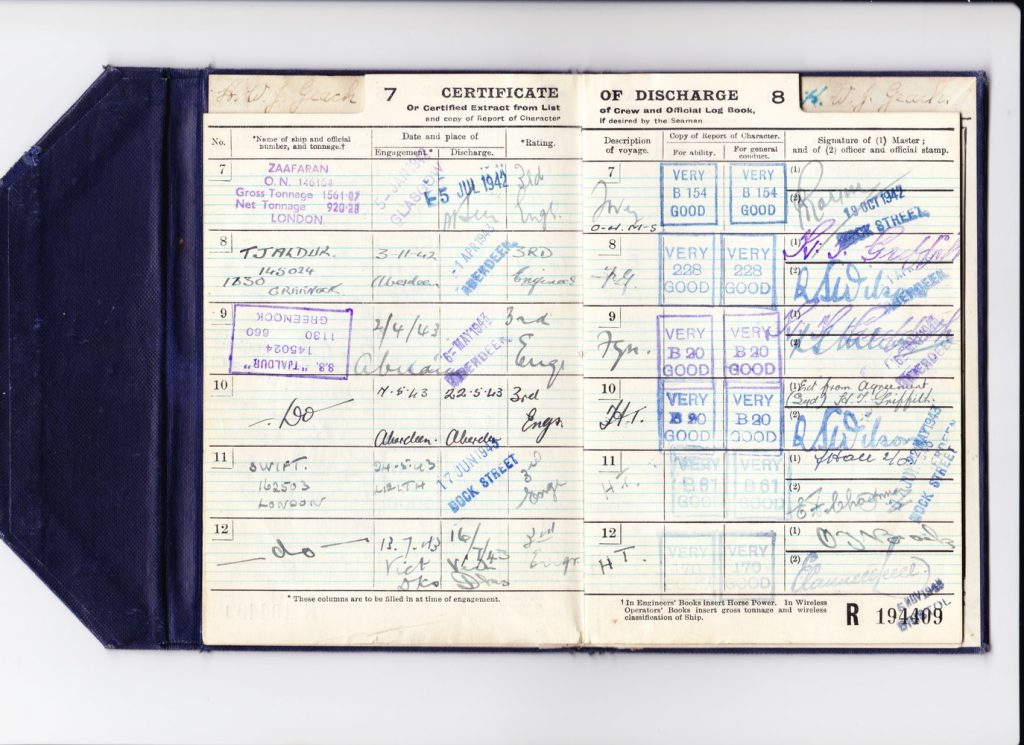 Certificate of Discharge