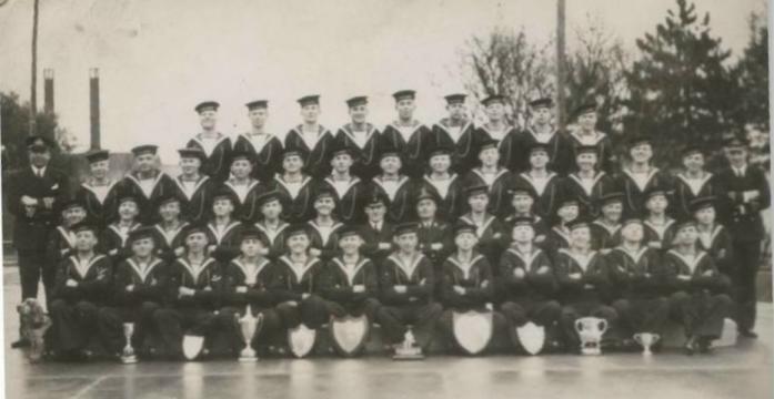 Class AC148 of HMS Ganges in 1937