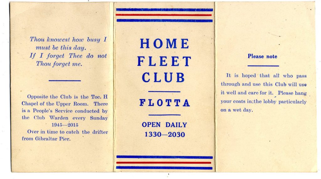 Home Fleet Club: Flotta - Scapa Flow