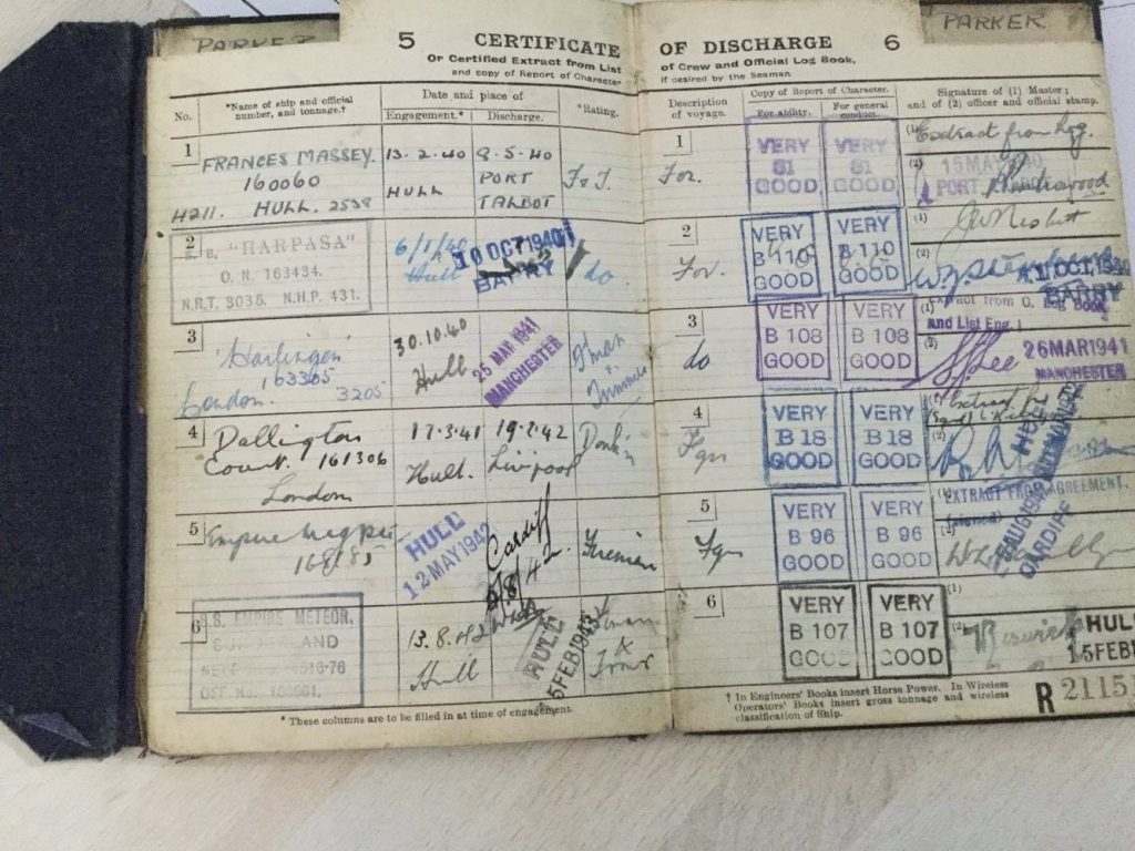 William's service records