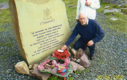 Cove memorial - Loch Ewe