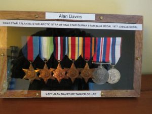 Alan's medals