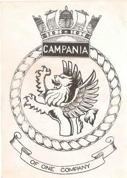 HMS Campania Crest