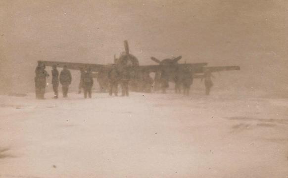 813 Squadron in icy conditions