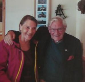 R. M. E. Carter with Sophie Pedersen
