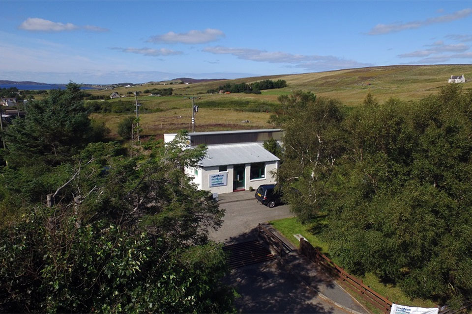 Russian Arctic Convoy Museum Aerial