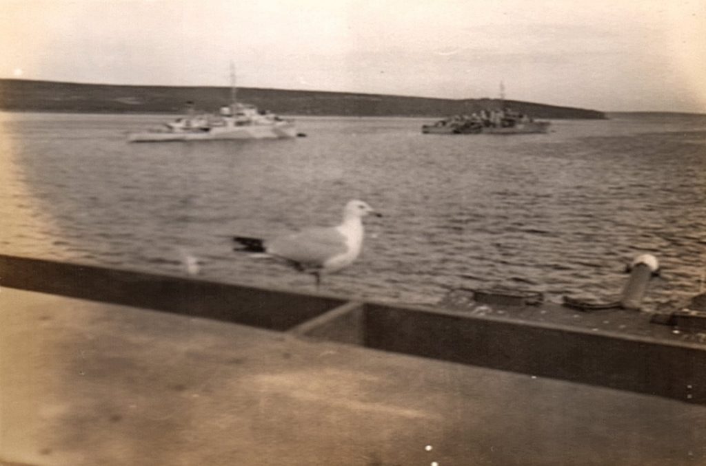Scapa Flow taken from the bridge