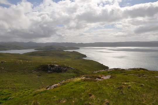 Loch Ewe and Tournaig bay