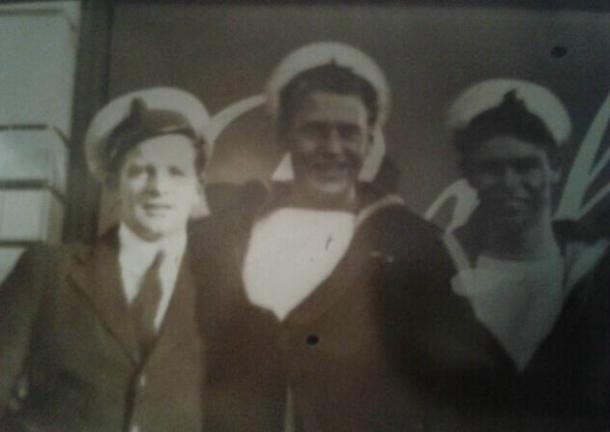 Ned Ruffle with Kenneth Watson