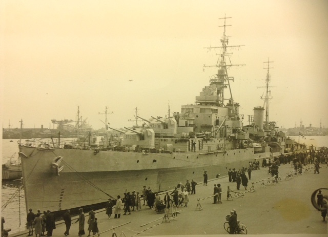 HMS Diadem in Copenhagen