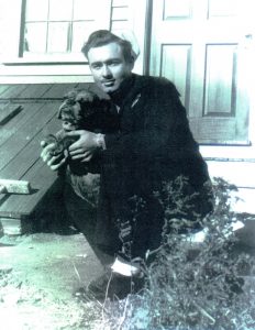 Dick Burbine in 1945