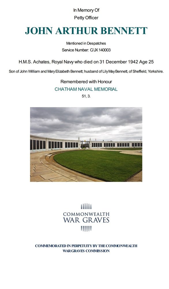 Chatham Naval Memorial