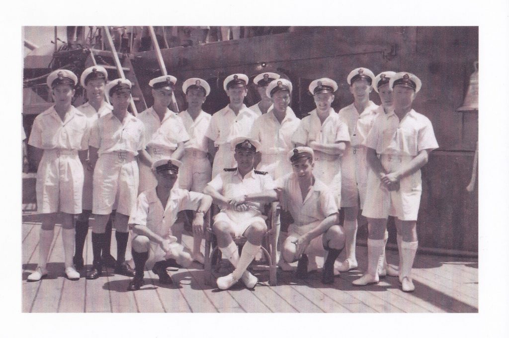 Ivor Williams - Naval group photo