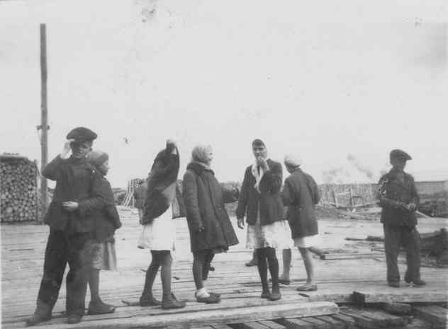 Russian children at Archangel