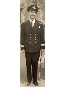Philip Shenton, taken on his wedding day in 1947.