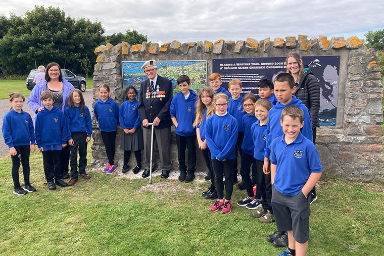 Blazing a Wartime Trail Around Loch Ewe